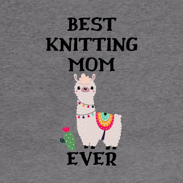 Best Knitting Mom Ever by Double E Design